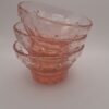 Vintage roze bowlglaasjes