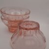 Vintage roze bowlglaasjes - Afbeelding 2