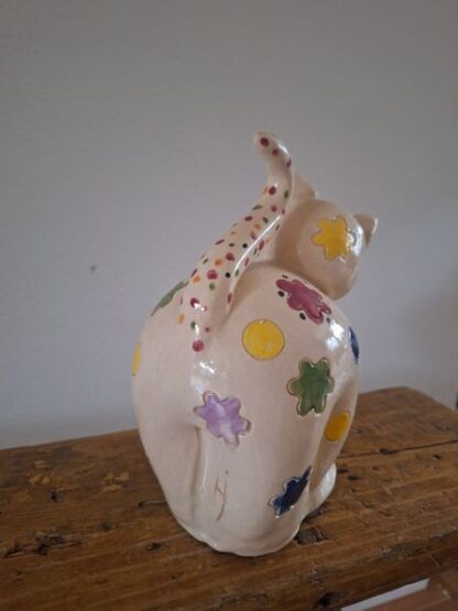 Vintage poezenbeeld keramiek - Afbeelding 5