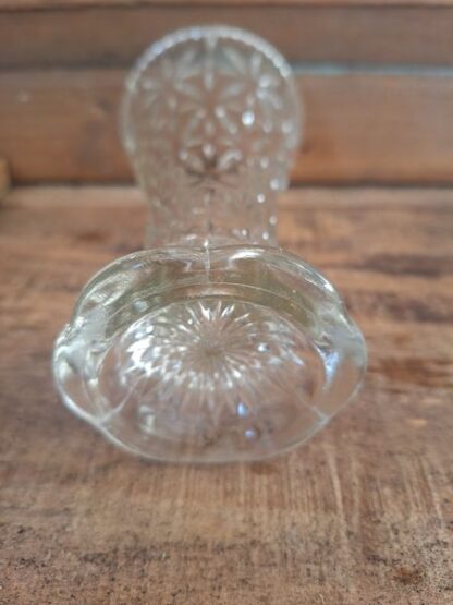 Vintage vaasje glas - Afbeelding 3