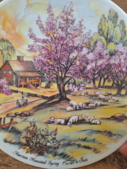 Vintage wandbord Bareuther Waldsassen Bavaria - Afbeelding 3