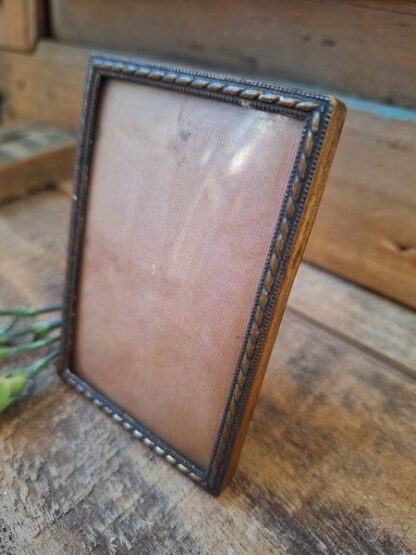 Oud fotolijstje bolglas - Afbeelding 2