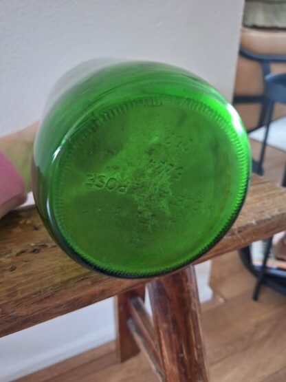 Vintage beschilderde vaas groen - Afbeelding 3