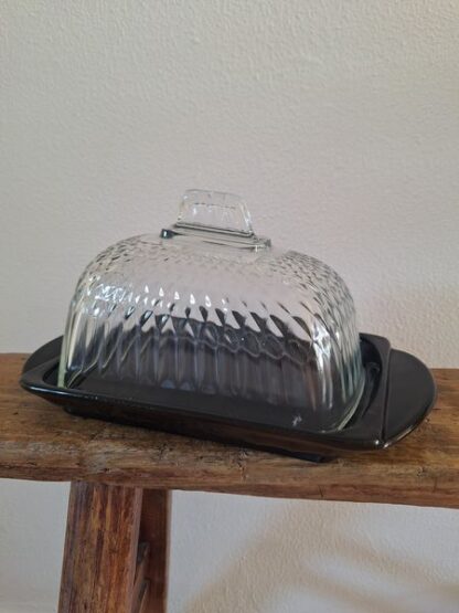 Vintage botervloot kaasstolp Leerdam