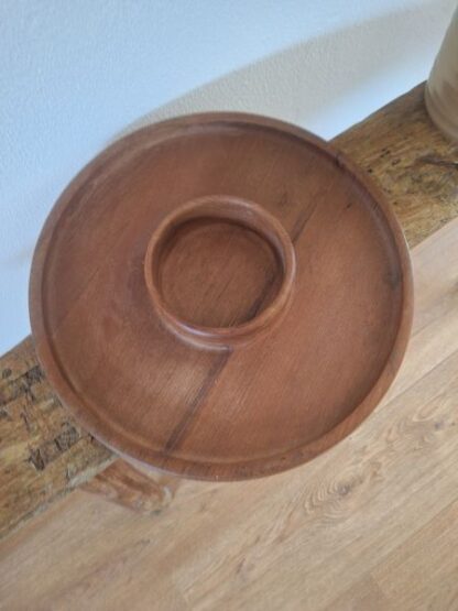 Vintage houten hapjesschaal Dansk - Afbeelding 3