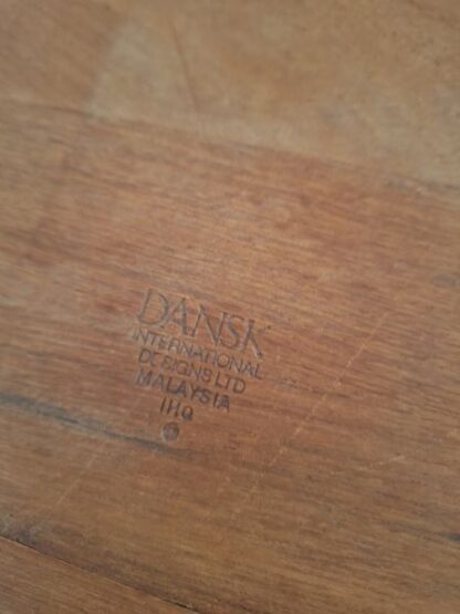 Vintage houten hapjesschaal Dansk - Afbeelding 2