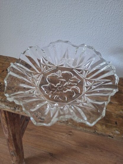 Vintage glazen fruitschaaltje - Afbeelding 4
