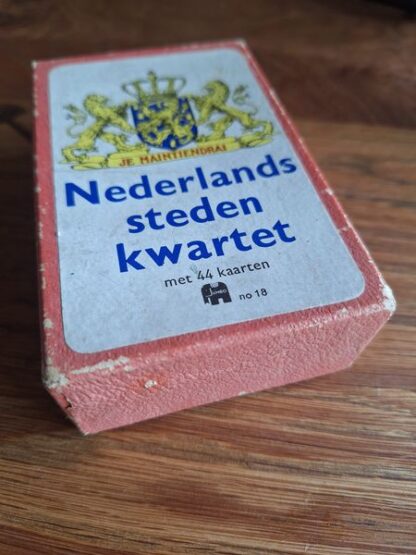 Vintage Nederlands steden kwartet Jumbo - Afbeelding 3