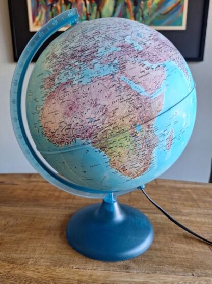 Vintage globe wereldbol