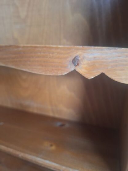 Vintage houten wandkastje - Afbeelding 4