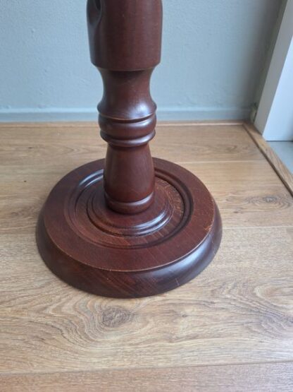 Vintage plantentafel gedraaide poot - Afbeelding 3