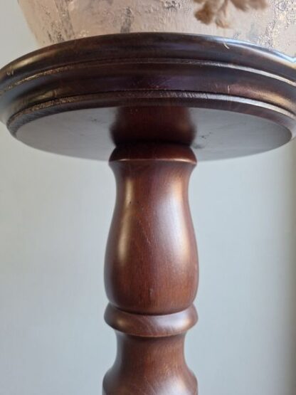 Vintage plantentafel gedraaide poot - Afbeelding 4