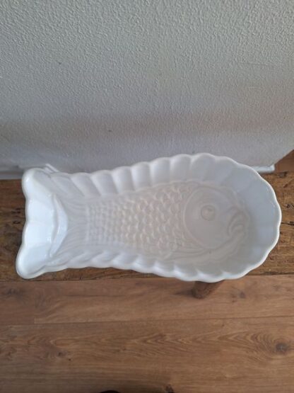 Vintage puddingvorm bakvorm vis