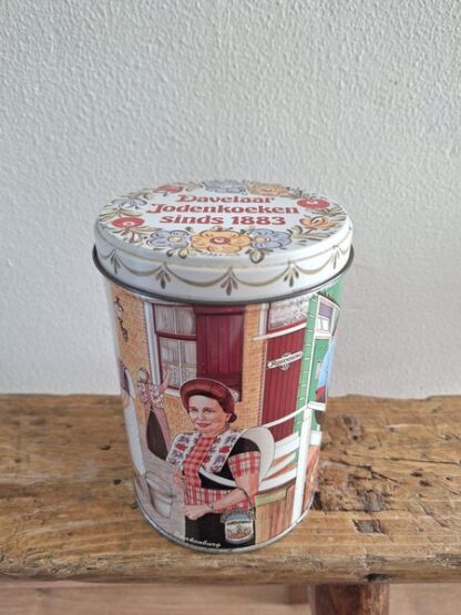 Vintage blik Davelaar Jodenkoeken