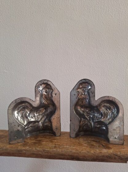 Vintage chocolademal haan - Afbeelding 4