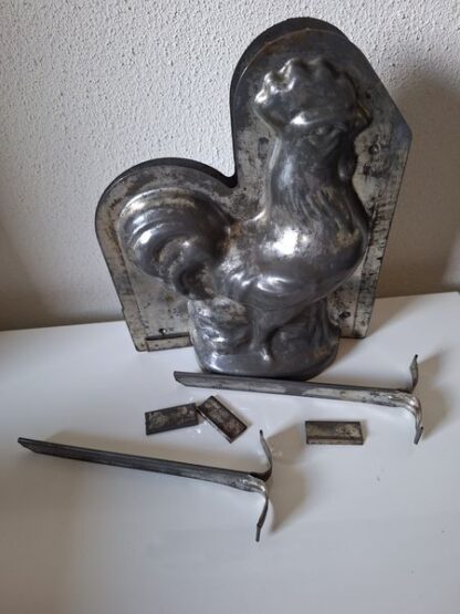 Vintage chocolademal haan - Afbeelding 6