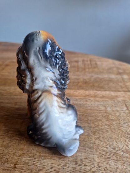 Vintage beeldje bruin hondje - Afbeelding 3