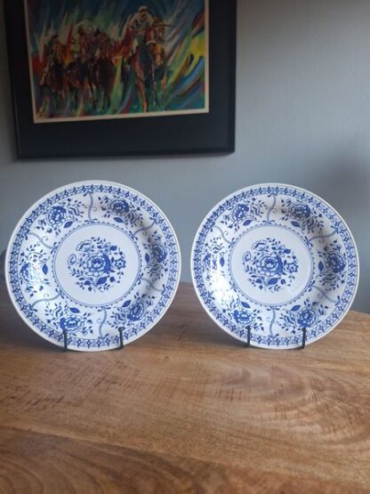 Vintage wandborden Boch Belgium