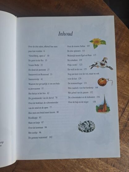 Vintage boek De sprookjes van Grimm II - Afbeelding 2