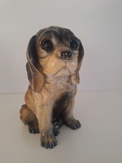 Vintage beeldje hondje Spaniel - Afbeelding 3