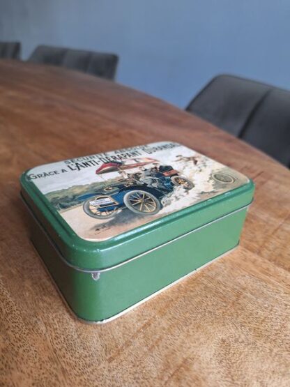 Vintage blikje groen - Afbeelding 2