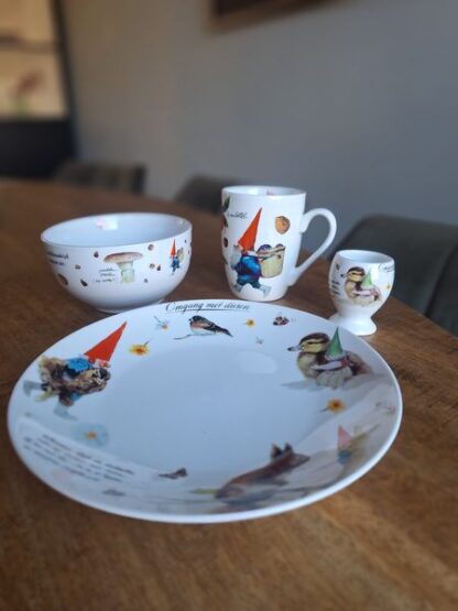 Vintage servies Rien Poortvliet - Afbeelding 2
