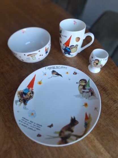 Vintage servies Rien Poortvliet - Afbeelding 3