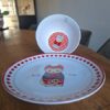 Vintage bord en kom V&D