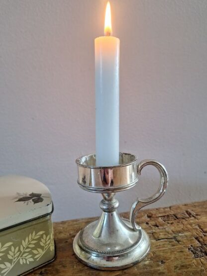 Vintage verzilverde kandelaar West Germany