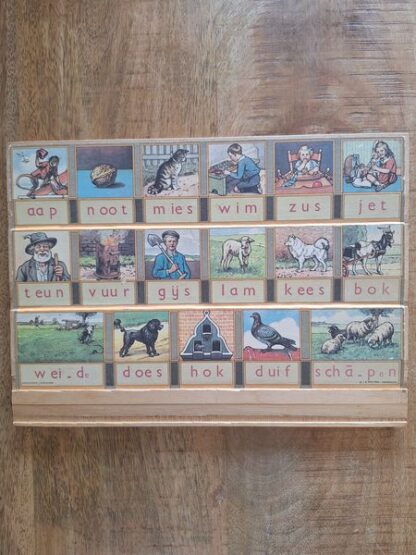 Vintage houten leesplankje