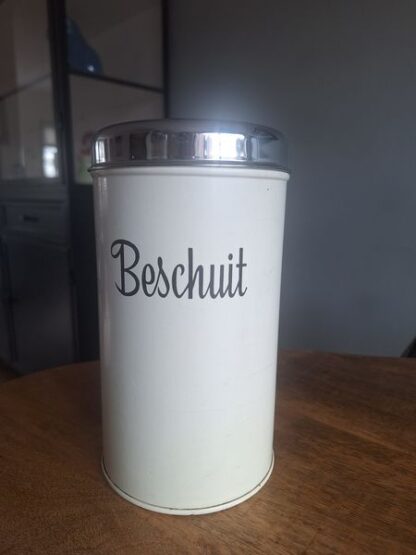 Vintage beschuitblik Brabantia