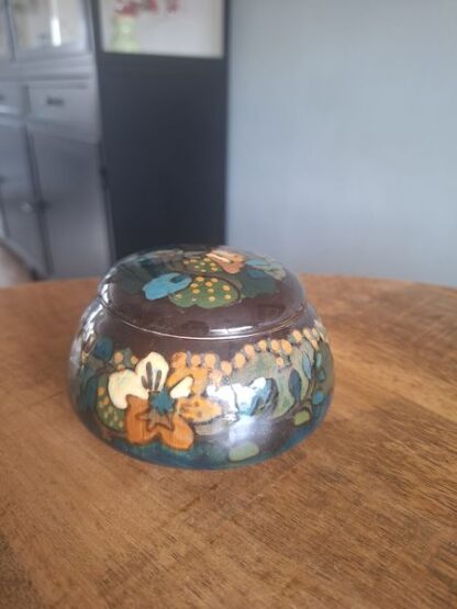 Vintage dekseldoosje keramiek