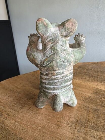 Vintage stenen beeldje hondjes - Afbeelding 2