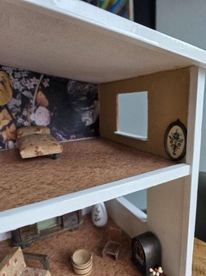 Vintage poppenhuis inclusief meubeltjes en accessoires - Afbeelding 7