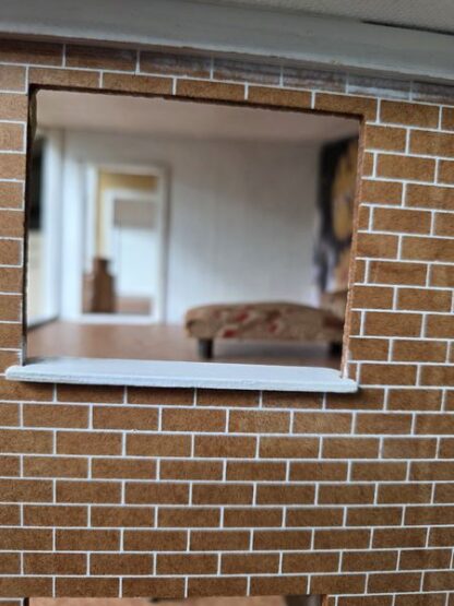 Vintage poppenhuis inclusief meubeltjes en accessoires - Afbeelding 17
