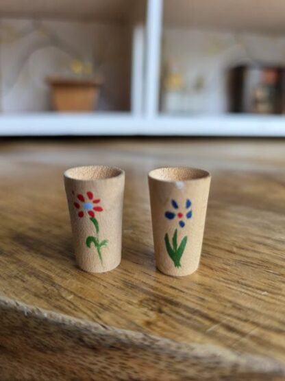 Vintage poppenhuis inclusief meubeltjes en accessoires - Afbeelding 23