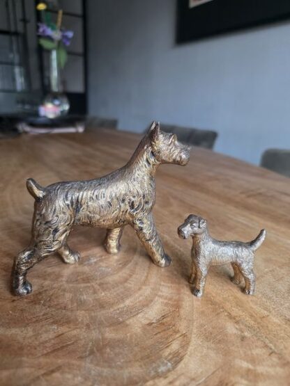 Vintage beeldjes honden (set)