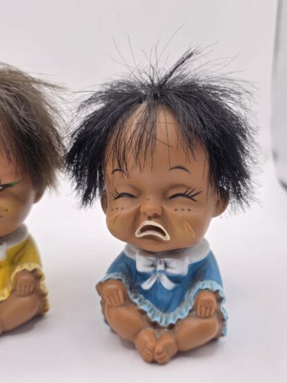 Vintage emotie poppen set Iwai Industrial - Afbeelding 3