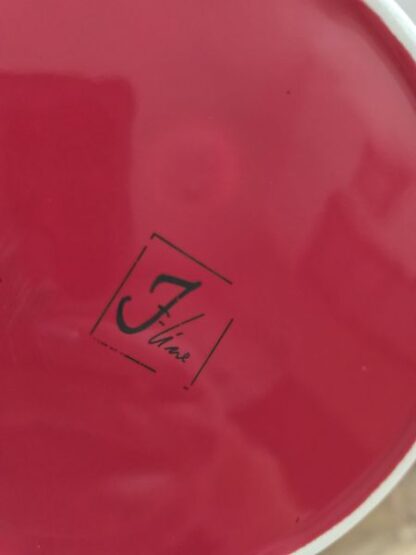 Vintage theepot koffiepot rood - Afbeelding 4