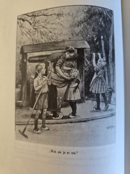 Vintage boek Buurkinderen - Afbeelding 3