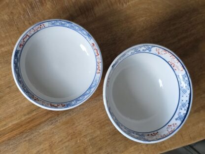 Vintage Japanse kom met deksel Imari - Afbeelding 3