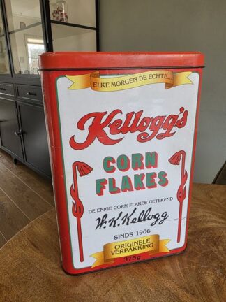 Vintage blik Kellogg's cornflakes