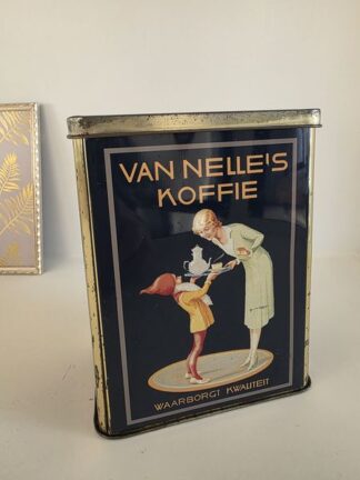 Vintage blik Van Nelle's koffie