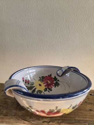 Vintage kom handgeschilderd