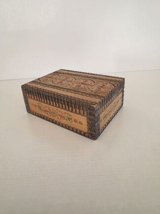 Vintage houten doosje