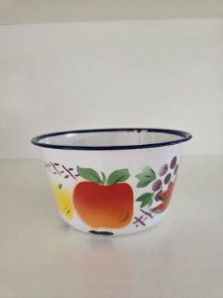 Vintage emaille schaal
