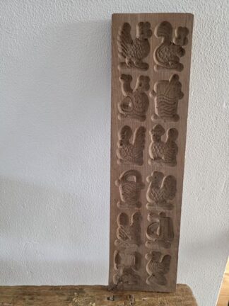 Grote vintage speculaasplank