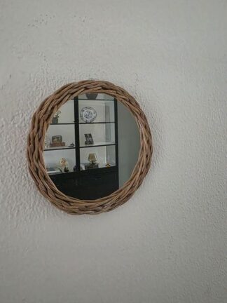 Vintage rond spiegeltje