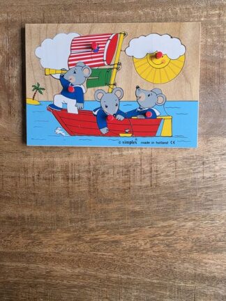 Vintage houten puzzel Simplex