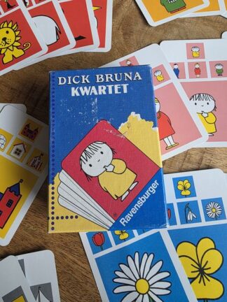Vintage kwartet Dick Bruna
